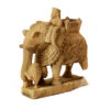 פסל עתיק של פיל מאבן
